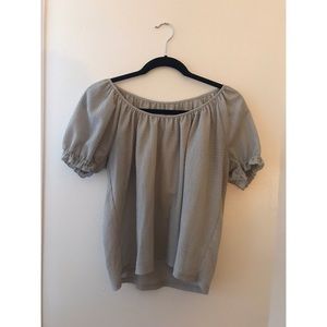 Madewell puff-Steve blouse